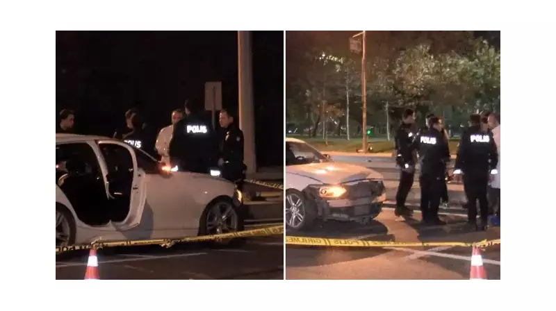 Bakırköy'de Polise Korkusuz Kaçış: Dur İhtarını Dinlemeyen Sürücü 5 Ekip Aracına Çarptı!