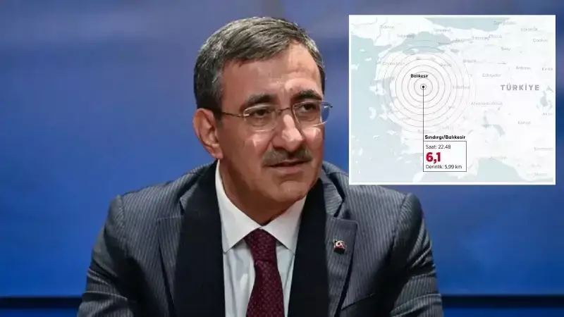 Balıkesir Depreminde Son Dakika: Cumhurbaşkanı Yardımcısı Yılmaz'dan Kritik Açıklamalar Geldi!