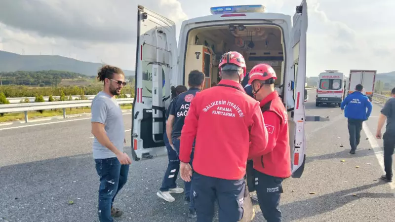 Balıkesir'de Korkunç Kaza: Kamyonet Otomobile Çarptı, 1 Kişi Hayatını Kaybetti