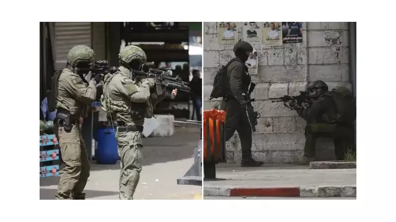 Batı Şeria'da Kanlı Gece: İsrail Askerleri 45 Filistinliyi Gözaltına Aldı!