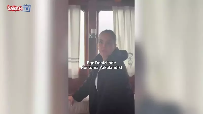 Bengü'nün Teknesi Hortuma Yakalandı! Ünlü Şarkıcının Korku Dolu Anları
