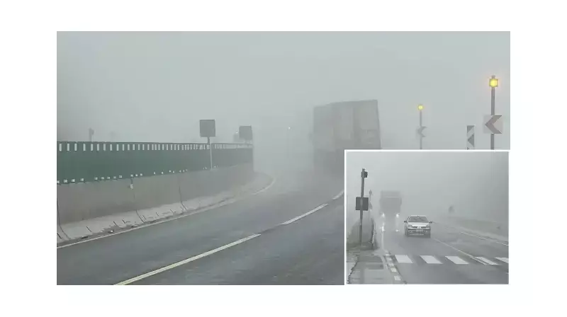 Bolu Dağı'nda Görülmemiş Sis ve Sağanak: Ulaşım Felç Oldu!