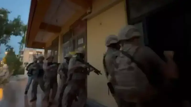 Bursa'da DEAŞ Operasyonu: 18 Şüphelinin İpiyle Kuyuya İnilirken!