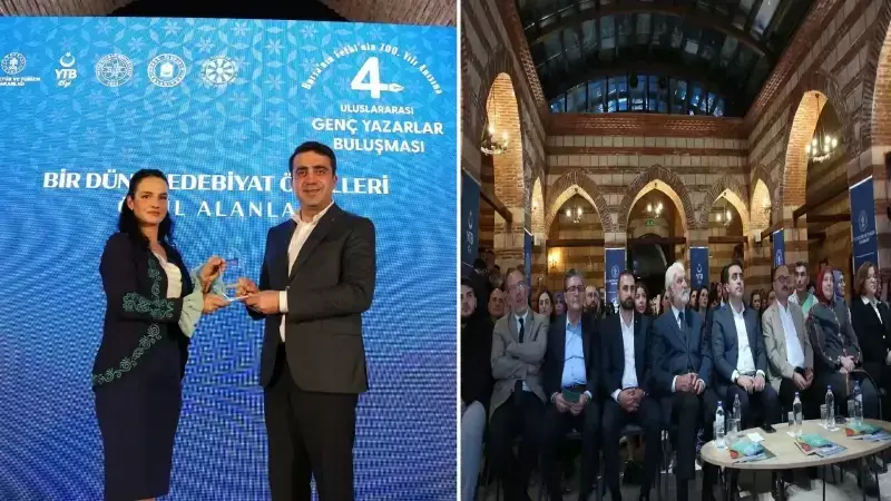Bursa'da Edebiyat Rüzgârı Esti: 37 Ülkeden Genç Kalemler YTB'nin Dünya Edebiyat Ödüllerinde Buluştu!