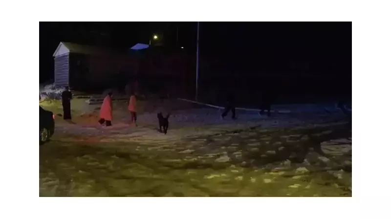 Bursa'da Kar Sevinci! Uludağ'ı İstila Edenler Gece Yarısına Kadar Eğlendi