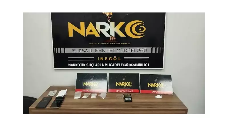 Bursa'da Uyuşturucu Operasyonu: Ele Geçirilen Araçtaki 2 Şüpheli Tutuklandı!