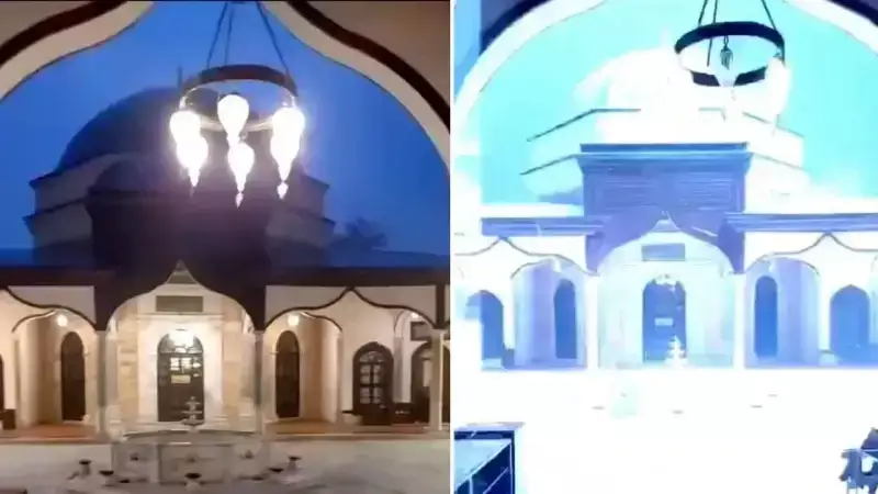Bursa'nın Tarihi Hazinesi Emir Sultan Camii'ne Yıldırım İsabet Etti! İşte Yaşananlar