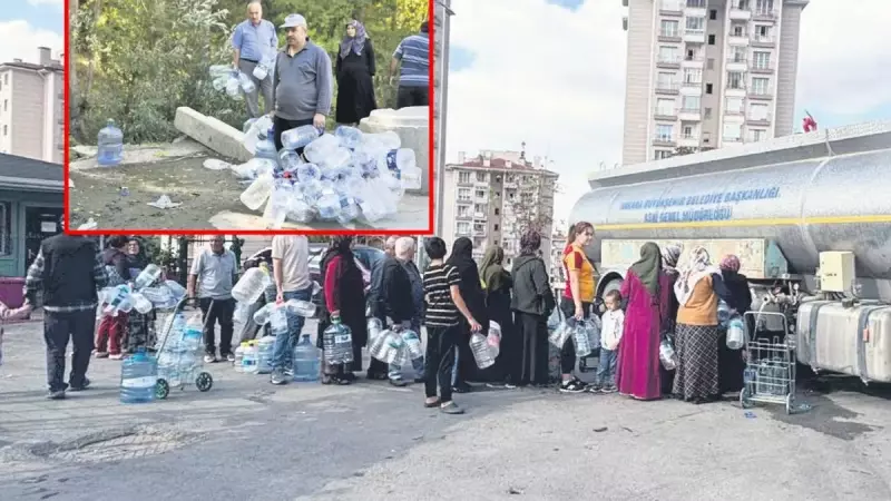 CHP'li Belediyelerde Su Krizi Derinleşiyor: Vatandaşlar Çeşme Başında Kuyrukta!