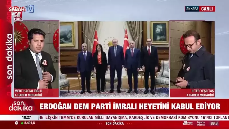 Cumhurbaşkanı Erdoğan'dan DEM Parti'ye Önemli Ziyaret: Görüşme Detayları Ortaya Çıktı!