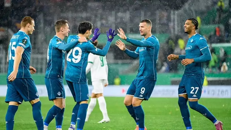 Džeko'dan UEFA Konferans Ligi'nde Tarihi Gece! Rekor Kırdı ve Tüm Zamanların Skoreri Oldu