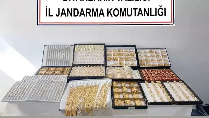 Diyarbakır'da Tarihi Operasyon: 40 Milyon Liralık Kaçak Altın Ele Geçirildi!