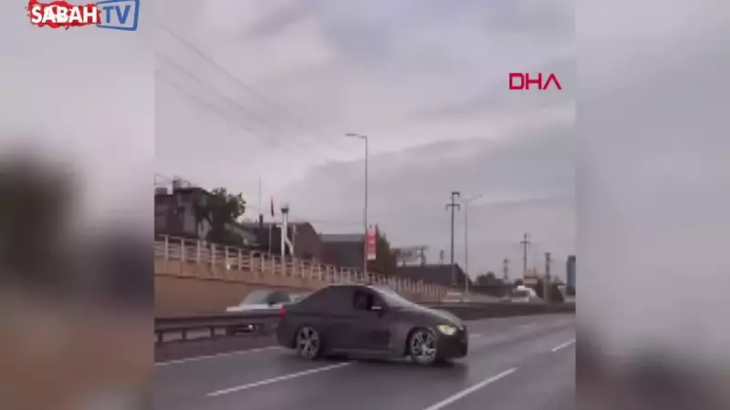 Düğün Konvoyunda Drift Yapmak İstedi, 52 Bin TL'lik Fatura Kaptı!