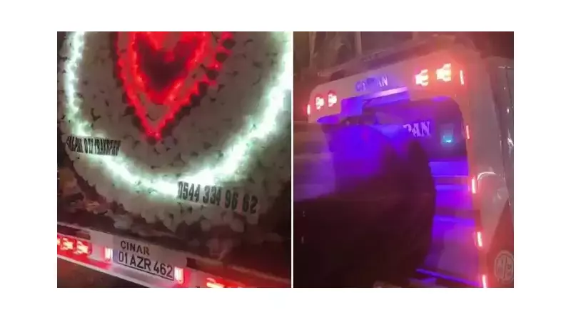 Doğum Günü Sürprizi Pahalıya Patladı: Çekiciyle Yapılan Kutlama 11 Bin Lira Cezaya Mal Oldu!