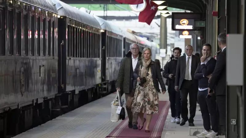 Efsane Tren Yeniden Raylarda: Orient Express İstanbul'da Görüntülendi!