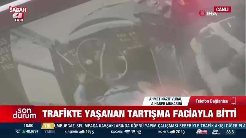 Çekmeköy'deki Feci Kaza Anı Araç Kamerasına Böyle Yansıdı: Görüntüler Kan Donduruyor!