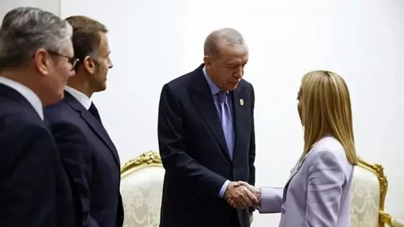 Erdoğan'dan Meloni'ye Sıra Dışı Tavsiye: 'Sigarayı Bırak!' Görüntüler Dünyayı Salladı