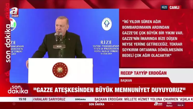 Erdoğan'dan Tarihi Uyarı: 'Soykırım Senaryolarının Bedeli Ağır Olur'