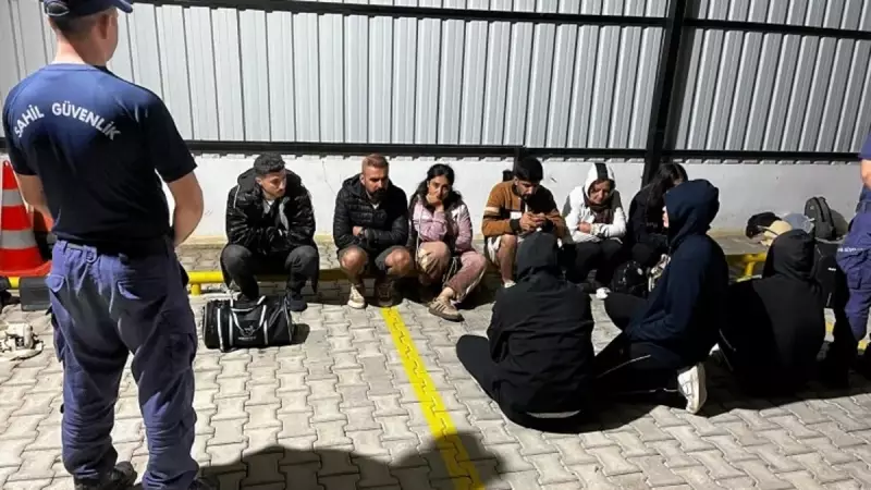 Fethiye'de Göç Operasyonu: 3'ü Çocuk 17 Düzensiz Göçmen Yakalandı!