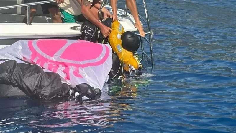 Fethiye'deki Paraşüt Faciası: Pilotun Hayat Mücadelesi Denizde Başladı!