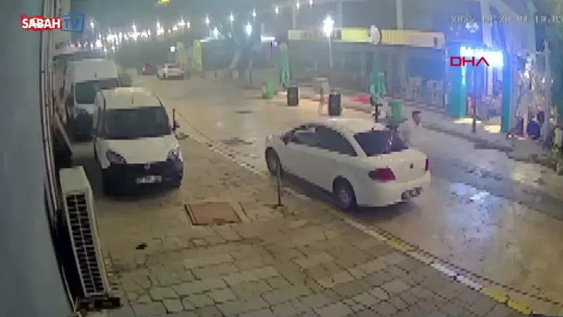 Gayrimenkul Ofisinde Silahlı Arbede! Güvenlik Kamerası Her Şeyi Kaydetti