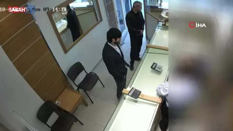 Gaziosmanpaşa'da Kuyumcu Soygunu: 1 Kilo Altın ve 300 Bin Lira Göz Açıp Kapayıncaya Kadar Kayboldu!