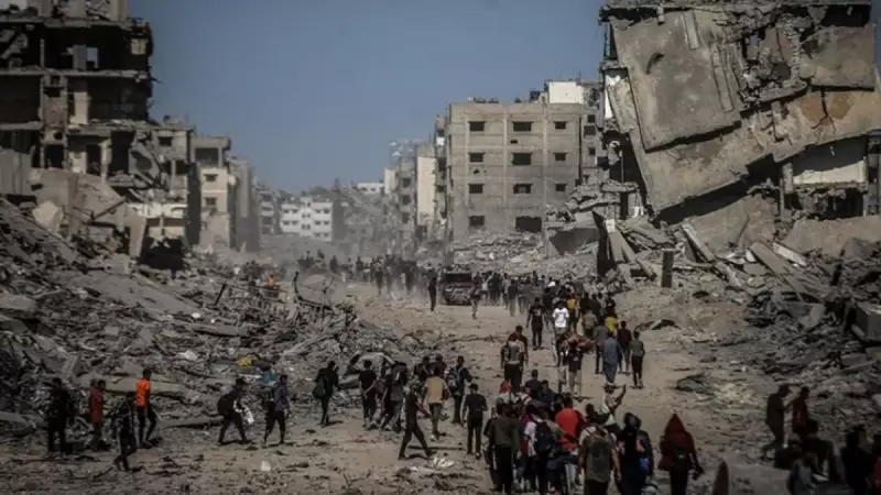 Gazze'de Yaşam Yeniden Canlanıyor: Yerinden Edilen Binlerce Filistinli Evlerine Dönüş Yolunda