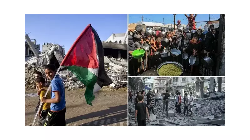 Gazze'den Yürek Burkan Çağrı: 'Dünya Bizi Unuttu, Yardım Köprülerine Canımız Susadı!'