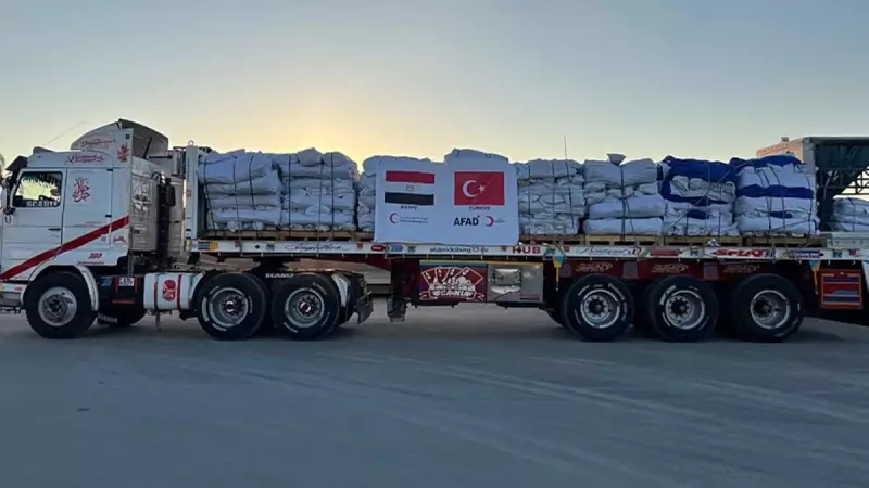 Gazze'ye İnsani Yardım Köprüsü: AFAD'ın Tırları 333 Sayısını Geride Bıraktı!