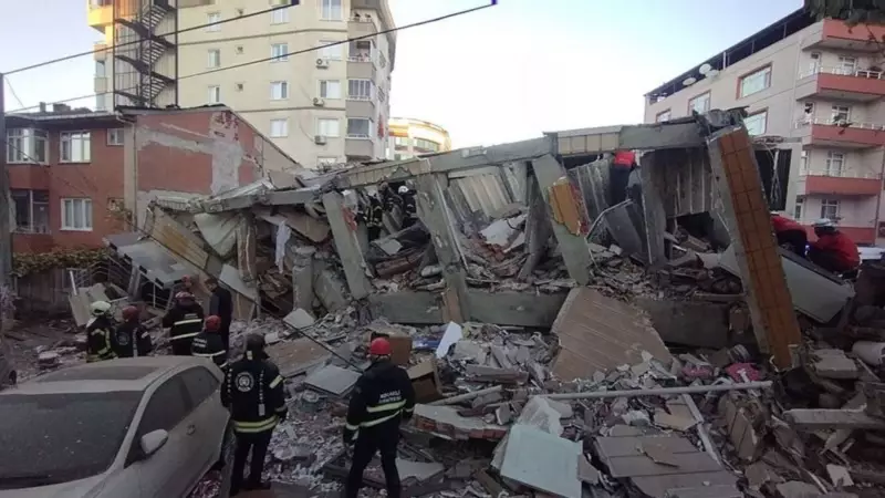 Gebze'de Yürekleri Parçalayan Facia: 7 Katlı Bina Çöktü, Aynı Aileden 4 Can Gitti!