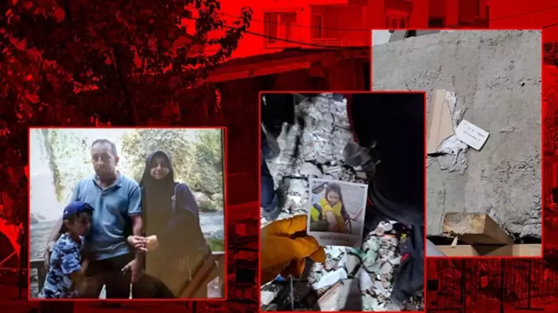 Gebze'deki Yıkımın Ardından Bulunan Not Yürekleri Dağladı: 'Biz Ölmeden Önce Buraya Gelmenizi İstedik'