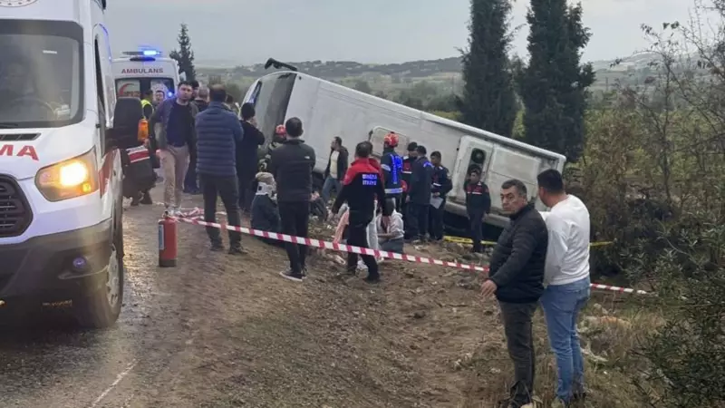 Günübirlik Tur Kabusa Döndü: Midibüste Yaşanan Feci Kaza 1 Can Aldı, 32 Kişi Yaralandı!