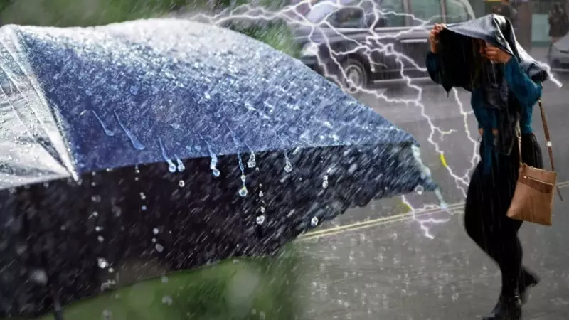 Hafta Sonu Planlarına Dikkat! Meteoroloji'den Türkiye Geneli İçin Yağmur ve Fırtına Uyarısı