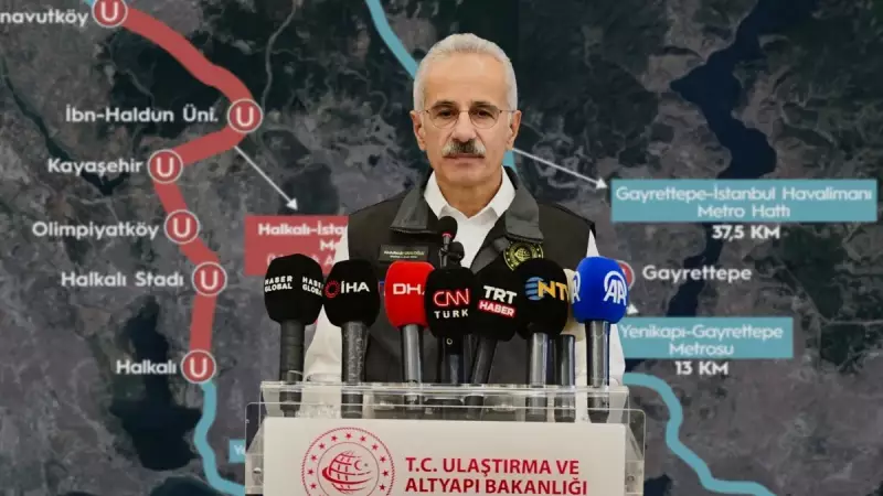 Halkalı-İstanbul Havalimanı Metro Hattı Neredeyse Hazır! Bakan Uraloğlu'ndan Flaş Açıklama: %97'lik Dev İlerleme