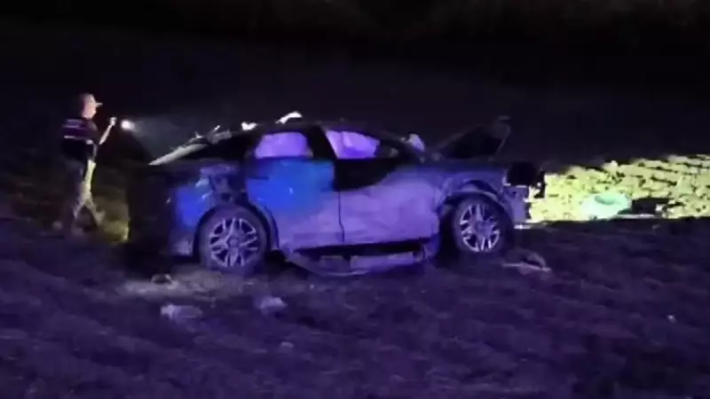 Hatay'da Feci Kaza: Patlayan Lastik Can Aldı! 1 Ölü, 2 Yaralı