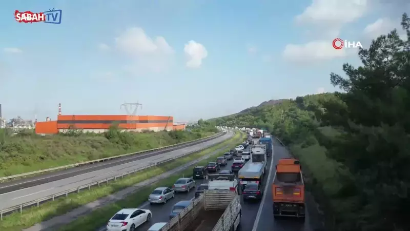 Hatay'da Heyelan Felaketi: Araçlar Kilometrelerce Kuyrukta Mahsur Kaldı!