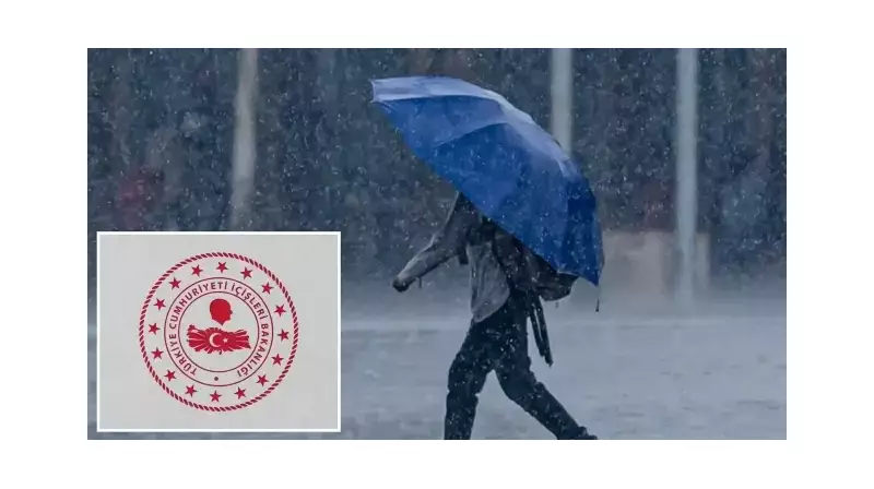 İçişleri Bakanlığı'ndan 8 İle Kritik Uyarı: Sarı Kod Devreye Girdi!