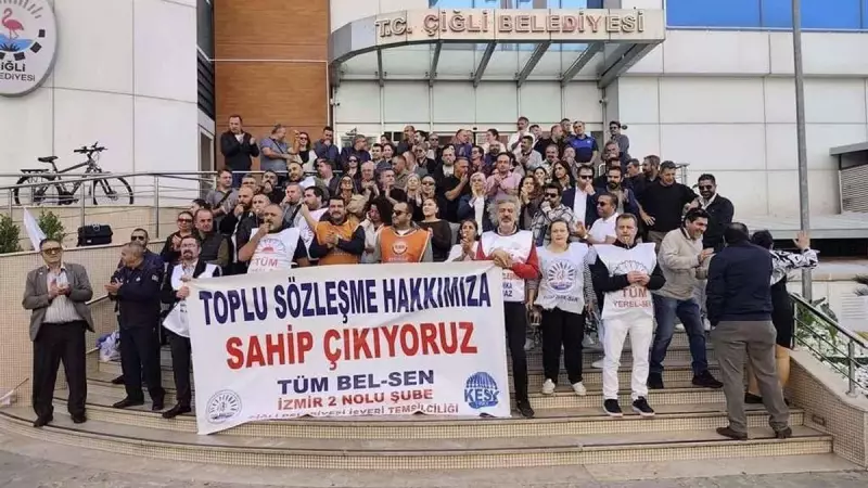 Çiğli'de Memurların Öfkesi: 'Bu Kadar da Olmaz' Diyerek İş Bıraktılar!