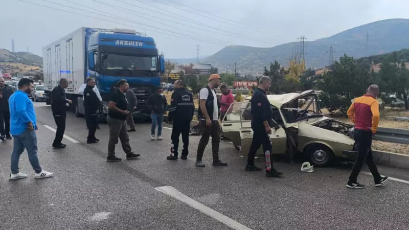 Isparta'da Feci Zincirleme Kaza: 2 Can Gitti, 3 Kişi Yaralandı!