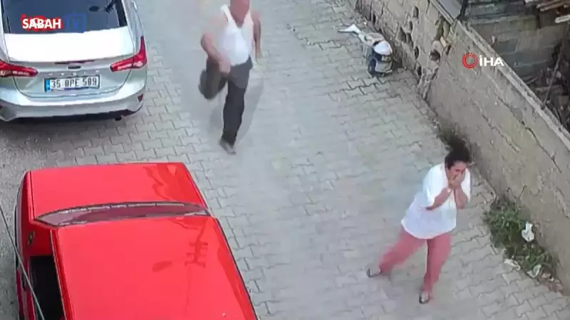 Kadına Yumruk Skandalı! Kaçak Şahısı Tutmaya Çalışan Kadın Görevliye Saldırı