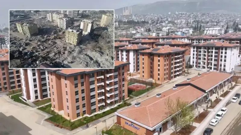 Kahramanmaraş'ın Yükselen Feniksi: Ebrar Sitesi Küllerinden Doğdu!