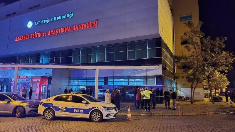 Karabük'te Hastane Önünde Kan Donduran İntihar: Kendini Vuran Adam Hayatını Kaybetti