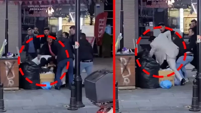 Kağıthane'de Sokak Ortasında Dehşet! Gruba Saldıran Şahıs, Linç Girişimiyle Karşılaştı