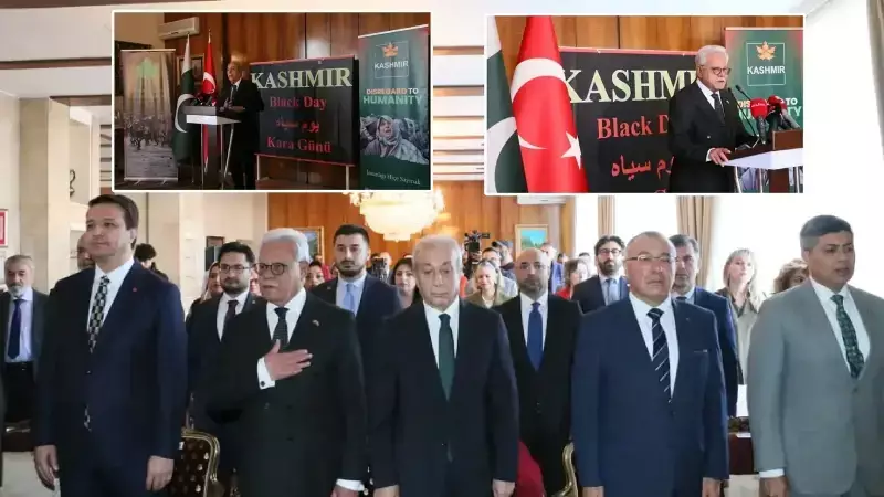 Keşmir Günü'nde Anlamlı Buluşma: Pakistan Ankara Büyükelçiliği'nde Duygu Yüklü Anma