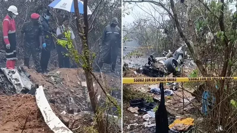 Kenya'da Feci Uçak Kazası: 11 Can Kaybı - Cesur Pilot Son Anlara Kadar Mücadele Etti