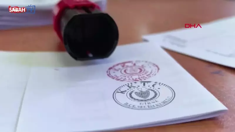 KKTC'de Tarihi Gün! Sandıklar Açıldı, Cumhurbaşkanlığı Yarışı Kızıştı