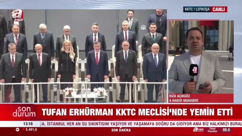 KKTC'de Yeni Bir Dönem: Tufan Erhurman Cumhurbaşkanlığı Görevine Resmen Başladı!