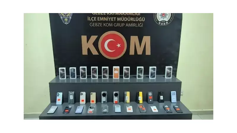 Kocaeli'de Dev Operasyon: 3 Milyon TL Değerinde Kaçak Telefon Ele Geçirildi!
