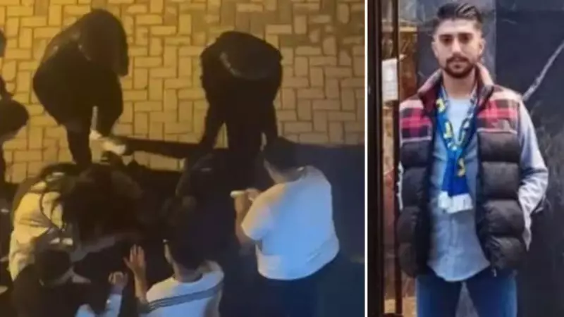 Korkunç Kavgada Bıçaklar Çekildi! Cinayet Anı Kamerada - İşte O Görüntüler