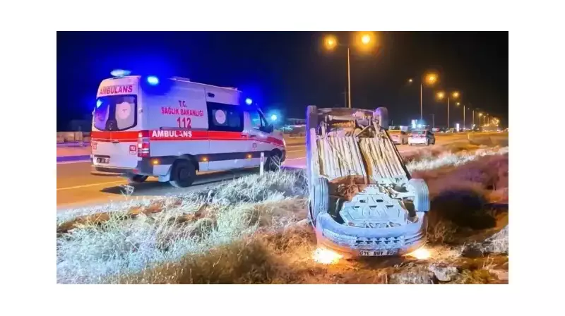 Korkunç Kaza Sonrası Sürücü Kayıplara Karıştı: Araç Hurdaya Döndü!