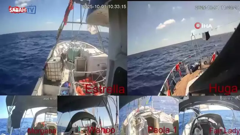 Küresel Sumud Filosu İsrail'in Tehlikeli Bölgesinde: 'Risk Altındayız Ama Devam Ediyoruz'